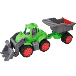 Tractor Big Power Worker Tractor Dumper cu remorca