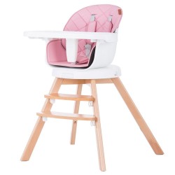 Scaun de masa cu sezut rotativ Chipolino Rotto 3 in 1 orchid