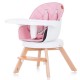 Scaun de masa cu sezut rotativ Chipolino Rotto 3 in 1 orchid