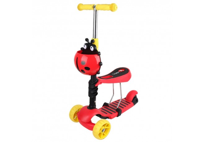 Trotineta Chipolino Kiddy Evo red black