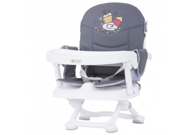 Inaltator scaun de masa Chipolino Lollipop graphite