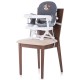 Inaltator scaun de masa Chipolino Lollipop graphite