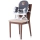 Inaltator scaun de masa Chipolino Lollipop graphite