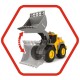 Buldozer Dickie Toys Volvo Wheel Loader