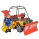 ATV Simba Fireman Sam Sam Mercury Snow Quad cu lama de zapada figurina Sam si accesorii