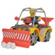 ATV Simba Fireman Sam Sam Mercury Snow Quad cu lama de zapada figurina Sam si accesorii