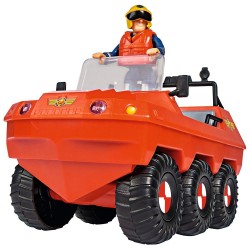 Masina de pompieri Simba Fireman Sam Sam Hydrus cu figurina si accesorii