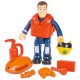 Masina de pompieri Simba Fireman Sam Sam Hydrus cu figurina si accesorii