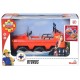 Masina de pompieri Simba Fireman Sam Sam Hydrus cu figurina si accesorii