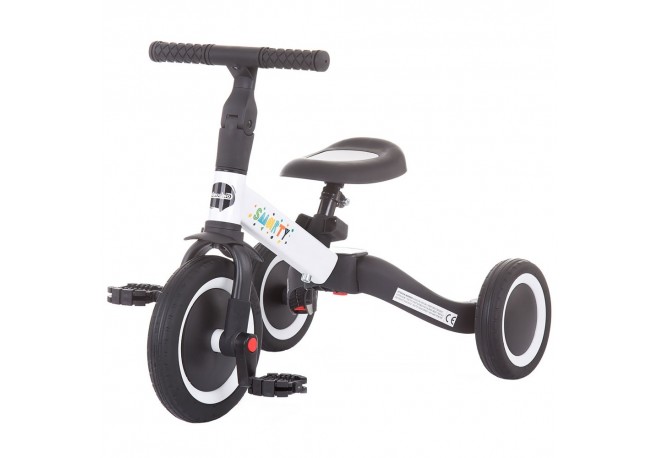 Tricicleta si bicileta Chipolino Smarty 2 in 1 white