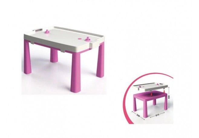 Set masa copii+scaun taburet MyKids 04580/3 Roz