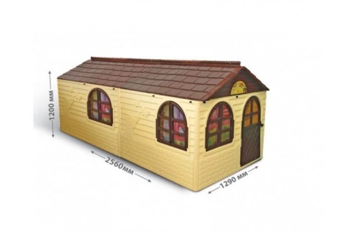 Casuta de joaca MyKids 02550/22 Beige/Brown - Big