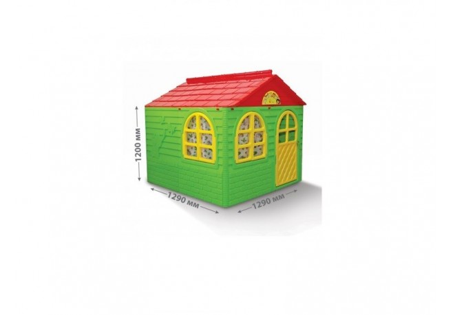 Casuta de joaca MyKids 02550/3 Green/Red - Mid