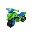 Motocicleta de impins MyKids Police Music 0139/52 Verde Albastru
