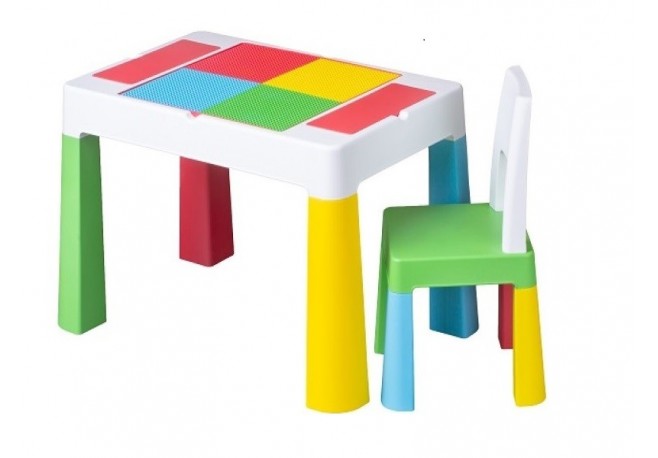 Set masuta cu scaun Tega Lego Multifun Multicolor