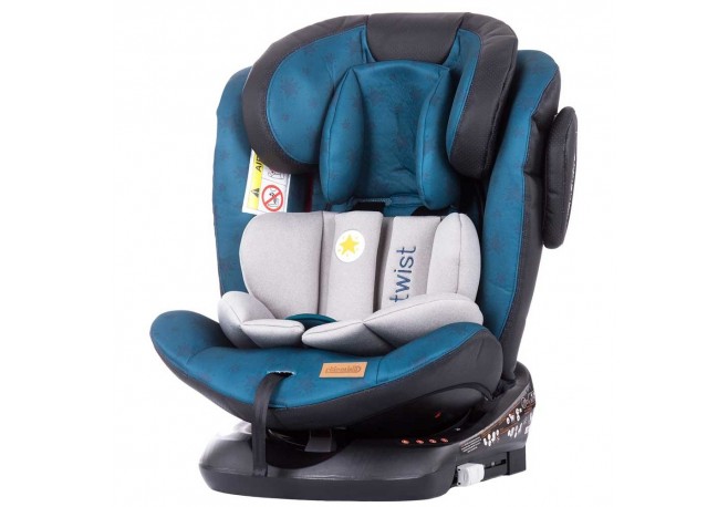 Scaun auto Chipolino Twist 0-36 kg ocean cu sistem Isofix