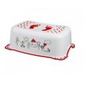 Taburet copii MyKids Family White Red antialunecare