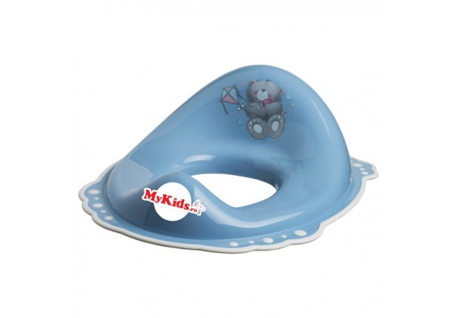 Reductor wc copii MyKids Bears Blue-White antialunecare
