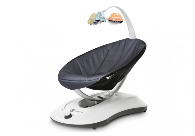 Leagan electric 4Moms RockaRoo Dark Grey Mesh