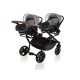 Carucior pentru gemeni 3 in 1 MyKids Twin Quick 15 Anthtacite