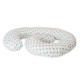 Perna De Alaptare Multifunctionala MyKids Stelute Alb-Grey-Blue