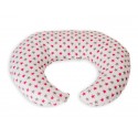 Perna De Alaptare Mica MyKids Stelute Gray Pink
