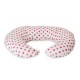 Perna De Alaptare Mica MyKids Stelute Gray Pink