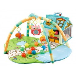Covoras de joaca Cangaroo Happy Farm Green