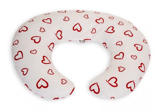 Perna De Alaptare Mica MyKids Inimi-Rosii