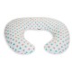 Perna De Alaptare Mica MyKids Stelute White Gray-Blue