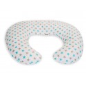 Perna De Alaptare Mica MyKids Stelute White Gray-Blue