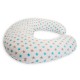 Perna De Alaptare Mica MyKids Stelute White Gray-Blue