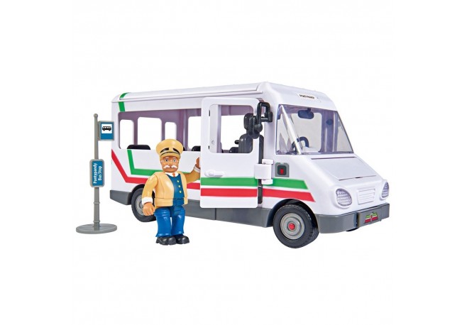 Autobuz Simba Fireman Sam Trevors Bus cu figurina