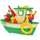 Barca Simba Fireman Sam Charlies Fishing Boat cu figurina