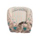 Cuib Bebelusi MyKids Hearts-Stars Turquise