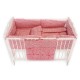 Lenjerie MyKids Crown Pink 7 Piese 120x60 cm
