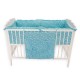 Lenjerie MyKids Crown Blue 7 Piese 120x60 cm