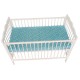 Lenjerie MyKids Crown Turquoise 3 Piese 120x60