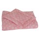 Lenjerie MyKids Crown Pink 3 Piese 140x70