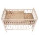 Lenjerie MyKids Bear On Moon Beige M2 4+1 piese 120x60