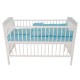 Lenjerie MyKids Crown Turquoise 3 Piese 140x70