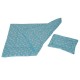 Lenjerie MyKids Crown Turquoise 3 Piese 140x70