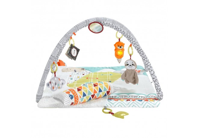 Covoras de joaca Fisher Price by Mattel Newborn Perfect Sense Deluxe Gym