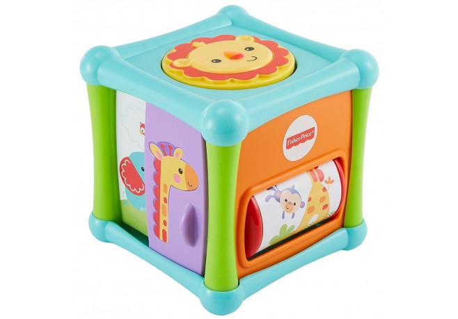 Cub cu activitati Fisher Price by Mattel Infant Animalute