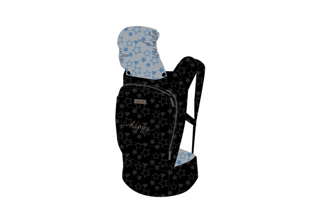 Marsupiu Chipolino Hippy blue stars