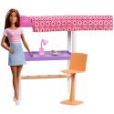 Set Barbie by Mattel Estate Birou cu pat supraetajat papusa si accesorii