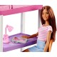 Set Barbie by Mattel Estate Birou cu pat supraetajat papusa si accesorii