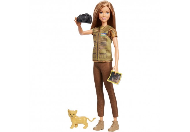Papusa Barbie by Mattel National Geographic Fotojurnalista