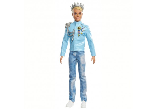 Papusa Barbie by Mattel Modern Princess Theme Printul Ken