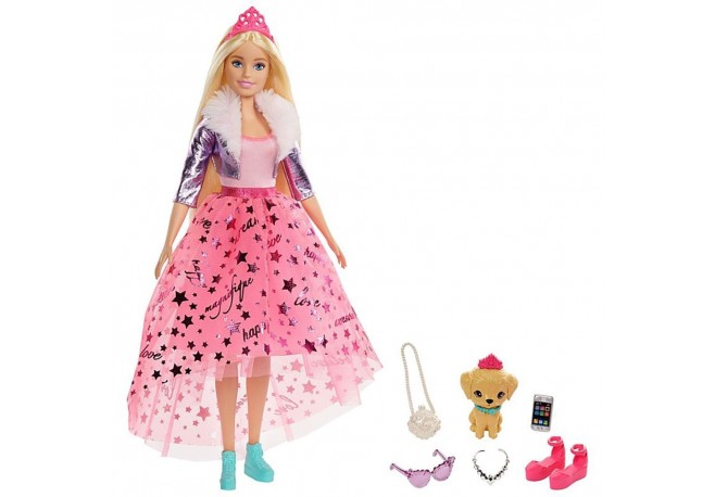 Papusa Barbie by Mattel Modern Princess Theme cu accesorii